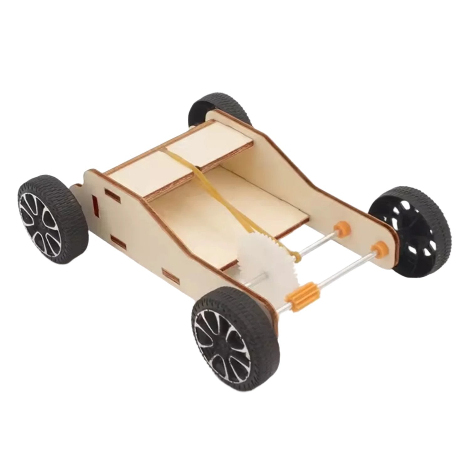 Rubber Powered Car 🚗⚙️ Slide 1